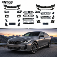 Kit carrosserie ABS direct usine pour BMW Série 6 GT G32 2018-2020, mise à niveau style LCI 2021+, kit de conversion de calandre de pare-chocs avant