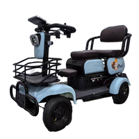 Scooter électrique à quatre roues HLD de haute qualité 800W pour les personnes âgées avec carrosserie ouverte - Utilisation de loisirs