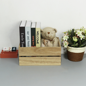 Fsc & BSCI mộc mạc lưu trữ THÙNG GỖ hộp, trang trại <span class=keywords><strong>Stackable</strong></span> giỏ gỗ container gỗ làm tổ Thùng - Product Image 3