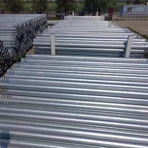 Hot Selling 250 * 100 Galvanized ERW <strong>Alloy</strong> <strong>Steel</strong> <strong>Pipe</strong> 40-200g Coating 1/2 Inch Tube CE Certified Large Inventory - Product Image 5
