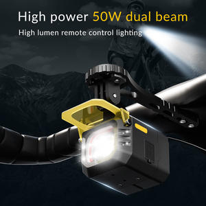 Control remoto inalámbrico impermeable IPX5 Luz de <span class=keywords><strong>bicicleta</strong></span> de elevación 4 velocidades ajustable recargable Luz de <span class=keywords><strong>bicicleta</strong></span> con lámpara antiniebla Cove - Product Image 2