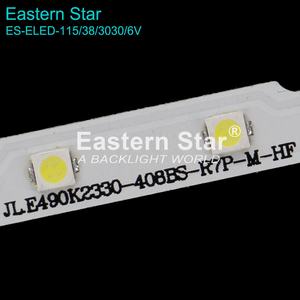 ES-ELED-115/LM41-00630A/3030/6V (2pcs) <span class=keywords><strong>LED</strong></span>バー49-NU7300-2X38 <span class=keywords><strong>LED</strong></span>バックライトキットUE49NU76704 <span class=keywords><strong>LED</strong></span>テレビ修理ツール49NUに使用 - Product Image 2