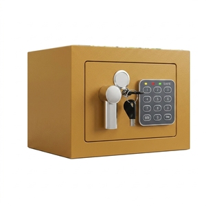 Coffre-fort mural pour clés, montre, argent, avec serrure à code - Product Image 1