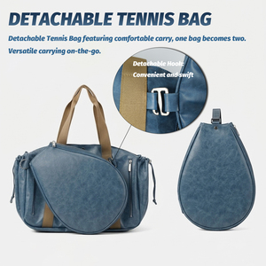 Borsa Personalizzata per Pickleball, Borsa a Tracolla per <span class=keywords><strong>Racchette</strong></span> <span class=keywords><strong>da</strong></span> <span class=keywords><strong>Tennis</strong></span>, Borsa <span class=keywords><strong>da</strong></span> Trasporto per Donne - Product Image 5
