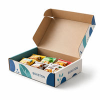 Boîte d'emballage alimentaire personnalisée en couleur pour beignets, vêtements, expédition, envoi postal, boîte cadeau, emballage de luxe pour la vente au détail