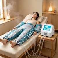 Appareil de massage par compression d'air à pression réglable pour drainage lymphatique complet du corps et récupération post-chirurgicale