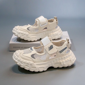 Chaussures Polyvalentes d'Été Décontractées de Plage pour Garçons Adolescents 8-12 Ans <span class=keywords><strong>Sandales</strong></span> Respirantes en Maille Simple Couche Style Extérieur - Product Image 4