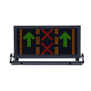 Panneau de signalisation routière flexible à LED monté sur camion, étanche IP58, à commande sans fil, avec visibilité de 800 m, DC12V - Product Image 1