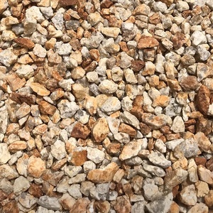 Gravier de granit pierre naturelle très durable extérieur rouille jaune blanc aménagement paysager drainage en pierre concassée - Product Image 2