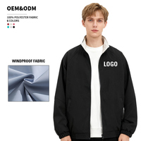 Veste bomber d'hiver pour homme en gros, écologique, réversible, imperméable, col montant, deux couleurs, formelle, vintage, logo personnalisé