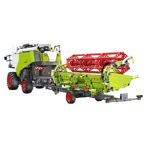 C61508 Dominator 370 Mietitrebbia Ibrida Trattore Agricolo DIY RC Modellino Mattoncini da Costruzione Set Natale 4567 Pezzi/set - Product Image 5