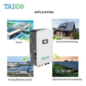 عاكس هجين متطور بقدرة 80 كيلوواط و100 كيلوواط و125 كيلوواط عالي الجهد من داي بموجة جيبية نقية مع مجموعة متوازية للعاكسات ثلاثية الطور - Product Image 4