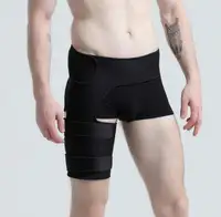 Verstelbare Lies Ondersteuning Mannen Vrouwen Compressie Sport Dij Taille Wrap Strap Hip Stabiliteit Brace Protector