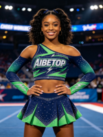 Fabricant d'uniformes de pom-pom girls sur mesure, service de conception gratuit, prix abordable, vêtements de cheerleading de haute qualité