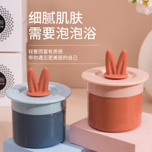 Creative Mousse Facial Cleanser Foamer Manual Portable Face Wash Foamer Shower Gel Shampoo Foaming Bottle - Product Image 1