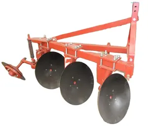 380kg high quality square frame disc plow, cheap, strong and durable, can be worn on tractors, hot-selling