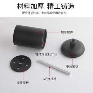 Stainless Steel Furniture <b>Leg</b> Heavy Duty Brushed Black White Minimalist Design <b>For</b> <b>Sofa</b> Cabinet Tv Stand Coffee Table Bed - Product Image 5