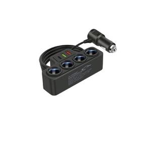 Producto Más Vendido, Banco de Energía Automotriz Multifuncional, Adaptador de Cargador de Coche USB PD de 120 W de Alta Potencia QC3.0 con Encendedor - Product Image 1