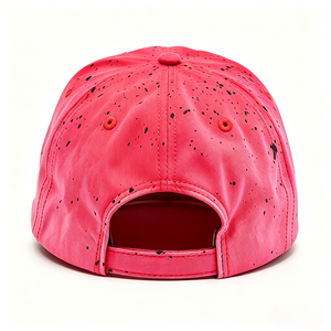 Casquette de baseball brodée rouge, casquette décontractée en coton, casquette de sport unisexe réglable pour un usage quotidien en extérieur - Product Image 2