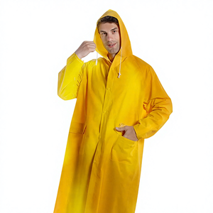 <span class=keywords><strong>Impermeable</strong></span> Multifuncional 3 en 1 con Capucha, Poncho de Lluvia de Tela Laminada de PVC de Una o Dos Capas, Diseño 30S - Product Image 5
