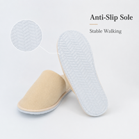 Chaussons jetables pour pédicure, en tissu éponge EVA, à bout fermé, antidérapants, pour spa, hôtel, salon, usage client et kits de voyage, vente en gros à prix abordable