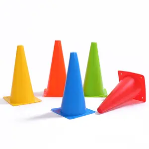 Plastic Agility Cones Sports Soccer Flexible Cone for Training Party Activity Traffic