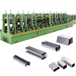 Factory Produce High-Frequency Carbon Steel Welding Machine Round Square Pipe Production Line