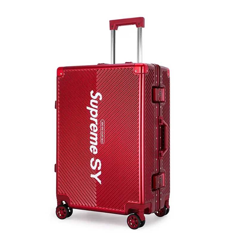 באיכות גבוהה עמיד למים אלומיניום מסגרת מזוודות מזוודה מותאם אישית לוגו <span class=keywords><strong>מטען</strong></span>