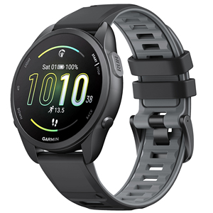 Enjoy Pretty correa de reloj de goma 22mm 26mm para Garmin Fenix 8 7X 7 7S 6X 6 Pro 5 5X Forerunner 965 955 945 correa de reloj de silicona - Product Image 3