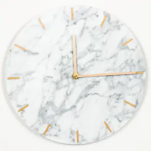 디지털 대리석 벽 시계 시계 홈 장식 사용자 정의 로고 사용자 정의 대리석 럭셔리 시계 벽 장식