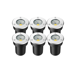 Lumière LED encastrée au sol en acier inoxydable pour décoration paysagère extérieure, étanche - Product Image 4