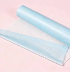 แผ่นฟิล์มแบบใช้แล้วทิ้งกันน้ำลามิเนตย่อยสลายได้ทางชีวภาพวัสดุป้องกันทางการแพทย์แผ่นรองโซฟาปรับแต่งได้ - Product Image 1