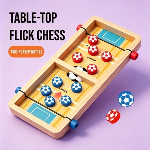 Jeu <span class=keywords><strong>de</strong></span> football <span class=keywords><strong>de</strong></span> table <span class=keywords><strong>en</strong></span> <span class=keywords><strong>bois</strong></span>, jeu <span class=keywords><strong>de</strong></span> fléchettes rapide, jeu <span class=keywords><strong>de</strong></span> société <span class=keywords><strong>de</strong></span> soccer, jeu <span class=keywords><strong>de</strong></span> table interactif familial pour enfants et adultes, Montessori - Product Image 4