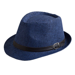 Chất Lượng Cao OEM Biểu Tượng Tùy Chỉnh Thời Trang Cổ Điển Giấy Dệt Mùa Hè Panama Dark Brown Mũ Rơm Cho Nam Giới - Product Image 6