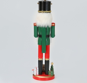 38CM nuevo regalo de Navidad marco de fotos Cascanueces <span class=keywords><strong>soldado</strong></span> marioneta regalo de Navidad - Product Image 4