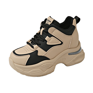 Chaussures de sport décontractées pour femmes, rehaussantes, nouveau style, tendance mode, confortables, antidérapantes, toutes saisons, pour la marche - Product Image 2