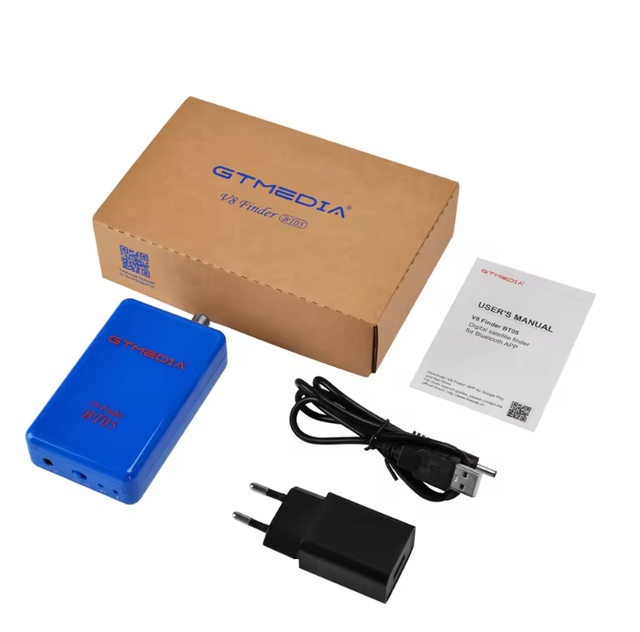 GTMEDIA V8 Finder BT05 Digital Satellite Finder DVB S S2 Signal Meter With App Control for Dish Installation Wholesale