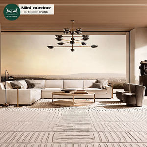 طقم أريكة فاخر جديد لعام <span class=keywords><strong>2026</strong></span> قابل للتخصيص لأثاث المنزل، أريكة مودينا بذراعين من القماش، طقم أريكة داخلية لغرفة المعيشة - Product Image 1