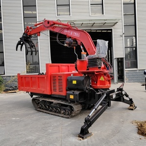 Remorque forestière hydraulique pour grue forestière, pour équipement de débardage, vente en gros - Product Image 2