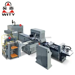 Box Making Machine Automatic Rigid Box Making Machine Gift Box Forming Machine