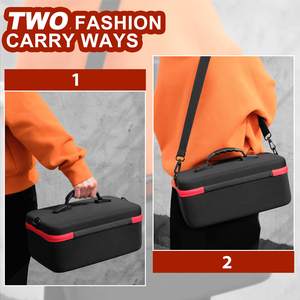 Estuche de primeros auxilios de carcasa dura de gran capacidad con logotipo personalizado ODM, organizador de botellas de pastillas, caja organizadora vacía para el hogar, la Oficina y la escuela - Product Image 5