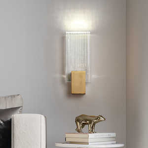 <b>Modern</b> Luxury bedroom <b>wall</b> <b>light</b> led crystal gold luxury <b>wall</b> lamp for corridor lighting - Product Image 6