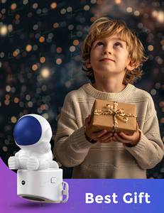 Ночной светильник LOHAS 3D для астронавтов в стену с датчиком рассвета RGB + мягкий белый 3000K ночник для спальни - Product Image 5