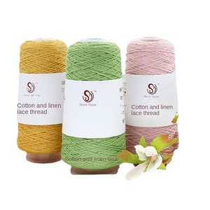 <span class=keywords><strong>Fil</strong></span> à tricoter en lin mélangé 32s <span class=keywords><strong>fil</strong></span>é à anneaux, vente en gros SY-007 Guangdong - Product Image 5