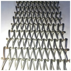 Cao tác động kháng kim loại cứng nhắc lưới dây đồng tấm kim loại vải Ốp cho bức tường rèm - Product Image 2