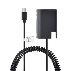 Batería Ficticia DMW-BLK22 DMWBLK22 BLK22 con Tipo-C para Cámaras Panasonic <span class=keywords><strong>Lumix</strong></span> S5, S5 II, GH6, <span class=keywords><strong>GH5</strong></span> II, G9 II - Product Image 1