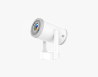 Projecteur vidéo LED S6 Pro avec système Android 14 intelligent, mise au point électrique, mini format de poche, 230 ANSI lumens, pour cinéma maison avec éclairage ambiant