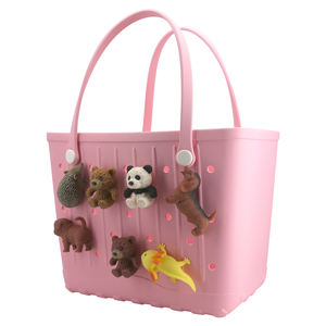 กระเป๋าโท้ทยางชายหาดดีไซน์ใหม่วัสดุ TPE นิ่มลายการ์ตูนสัตว์อุปกรณ์เสริม - Product Image 2