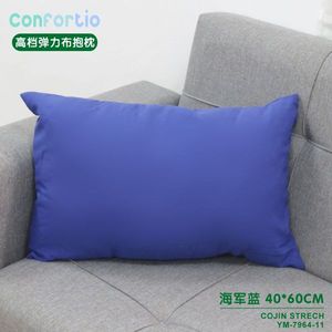 Cuscino Elastico di Alta Qualità in Tessuto Elasticizzato Blu Navy 40*60 Cuscini e Guanciali di Lusso - Product Image 3