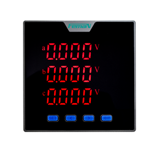 तीन चरण डिजिटल नेतृत्व वाले एलसीडी डिस्प्ले पैनल पावर मीटर मल्टी-फंक्शन 220v ऊर्जा दक्षता परीक्षण उपकरण 1 वर्ष की वारंटी - Product Image 1